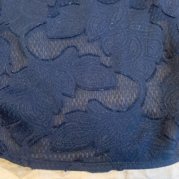 BANANA Republic Blue High Neck Top XXS P - Picture 6 of 7